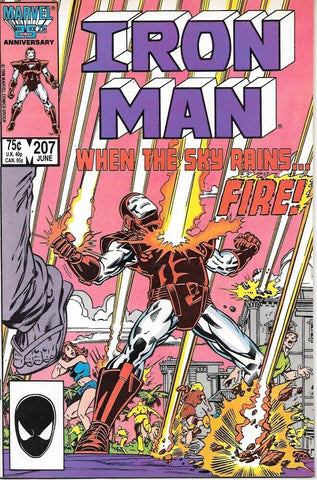 Iron Man #207 - Marvel Comics - 1986