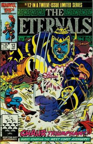 The Eternals #12 - Marvel Comics - 1986