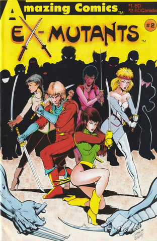Ex-Mutants #2 - Amazing Comics - 1987