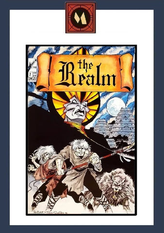 The Realm #7 - Arrow Comics - 1987 (Ref. Box B1)