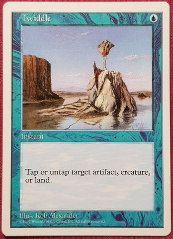 "Twiddle" - Magic The Gathering Card - 5th Edition