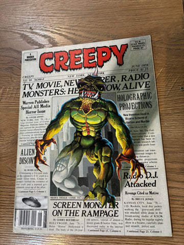 Creepy #98 - Warren Magazine - 1978