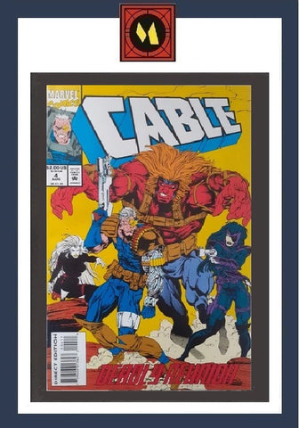 Cable #4 - Marvel Comics - 1993