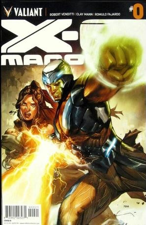 X-O Manowar #0 - Valiant Comics -  2014 - Clay Mann Variant Cover B