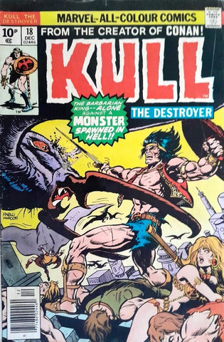 Kull The Destroyer #18 - Marvel Comics - 1977
