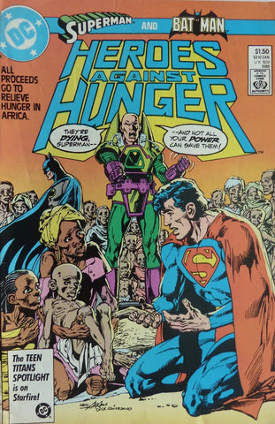 Heroes Against Hunger #1 - DC Comics - 1986