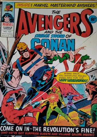 The Avengers #131 - Marvel Comics / British - 1976