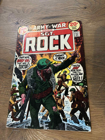 Our Army at War #262 - DC Comics - 1973 - Mark Jeweler's Insert