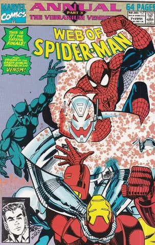 Web of Spider-Man Annual #7 - Marvel Comics - 1991