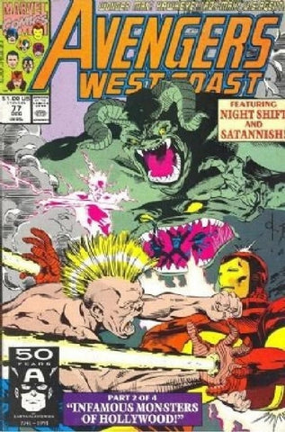 Avengers West Coast #77 - Marvel Comics - 1991