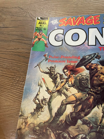 The Savage Sword of Conan #1 - Magazine Management - 1974