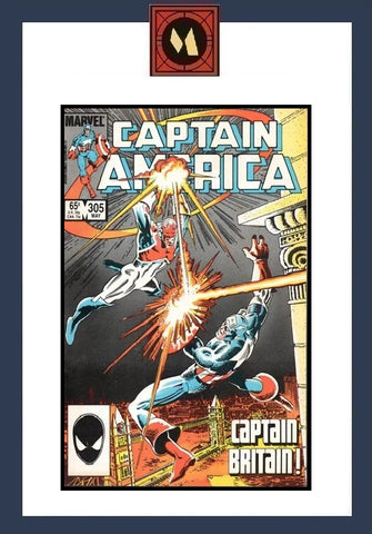 Captain America #305 - Marvel Comics - 1985