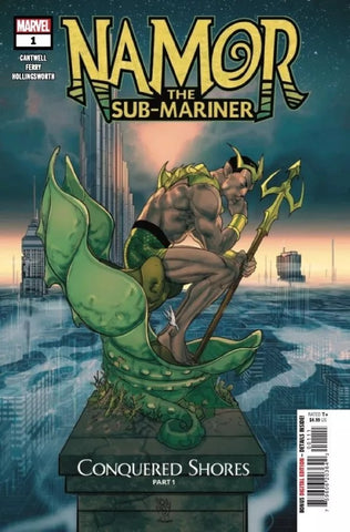 Namor the Submariner Conquered Shores #1 - Marvel Comics - 2022