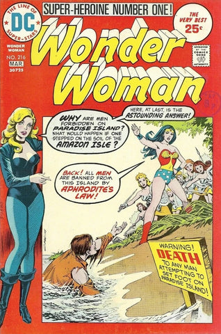 Wonder Woman #216 - DC Comics - 1975