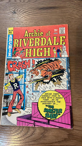 Archie at Riverdale High #30 - Archie Comics - 1975