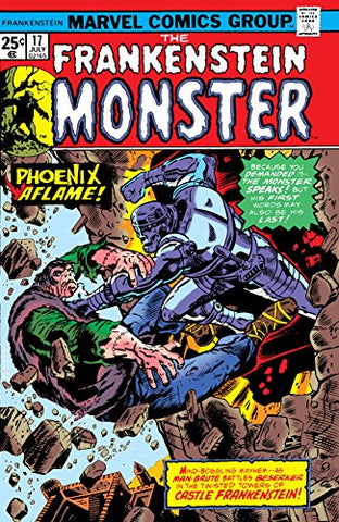 Frankenstein #17 - Marvel Comics - 1975 - Pence Copy