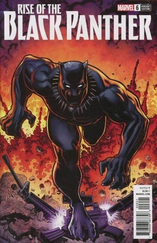 Rise Of The Black Panther #6 - Marvel Comics - 2018 - Adams Variant