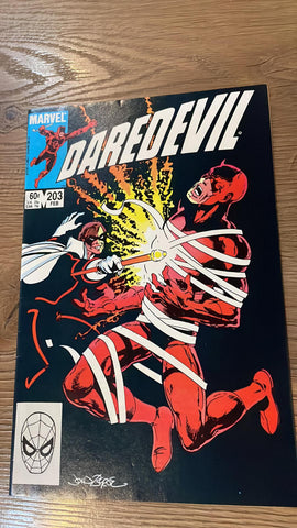 Daredevil #203 - Marvel Comics - 1984