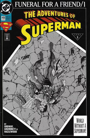 Adventures Of Superman #498 - DC Comics - 1993