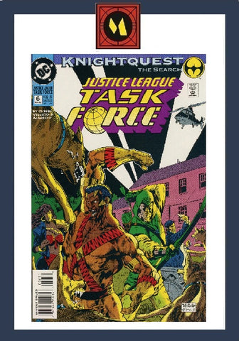 Justice League Task Force #6 - DC Comics - 1993