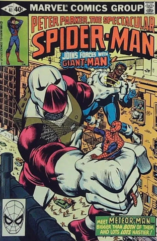 Peter Parker, Spectacular Spider-Man #41 - Marvel Comics - 1980