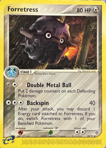Forretress 28/97 - Pokémon Card - 2003 - NON-Holo