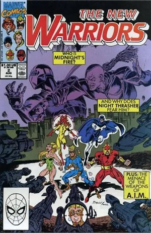 The New Warriors #2 - Marvel Comics - 1980