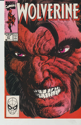 Wolverine #21 - Marvel Comics - 1990