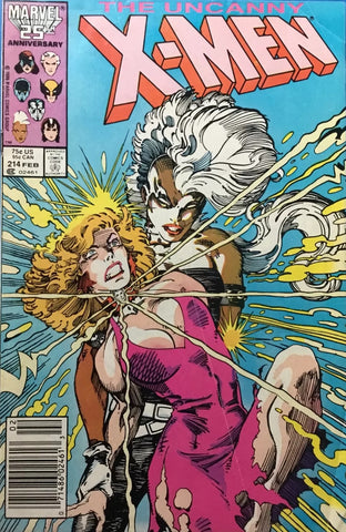 Uncanny X-Men #214 - Marvel Comics - 1987 - Dazzler Joins the X-Men