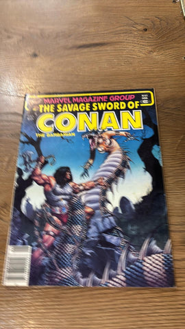 Savage Sword of Conan #65 - Marvel Magazines - 1981