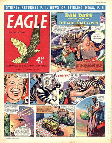 Eagle Vol 9 No 13 - British Comic - 28 March 1958