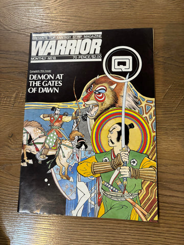 Warrior #18  - Quality Magazines - 1984