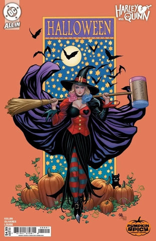 Harley Quinn #55 - DC Comics - 2025 - Pumpkin Spicy Variant