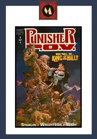Punisher P.O.V. #3 - Marvel Comics - 1991