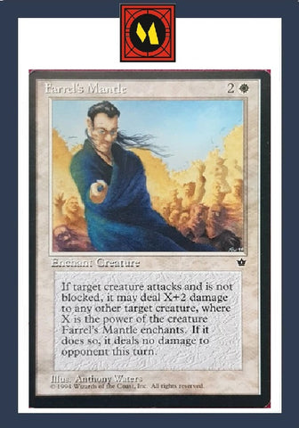 "Farrel's Mantle" x4 - Magic The Gathering - Fallen Empires - 4-Cards