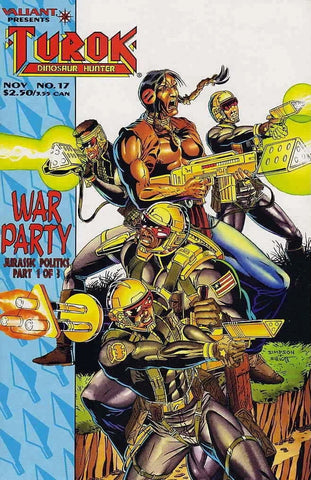 Turok: The Hunted #17, #18 & #19 - Valiant - 1994