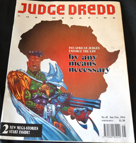 Judge Dredd Megazine #45 46 48 49 50 51 (6x Issues) - 1994