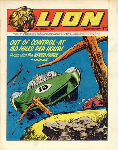 Lion Comic - British Comic - 30/3/68