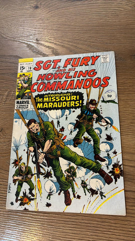 Sgt Fury #70 - Marvel Comics - 1969