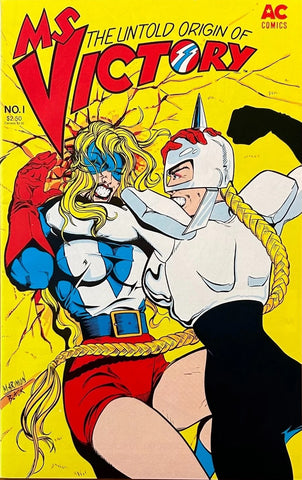 Untold Origin Of Ms Victory #1 - AC Comics - 1989