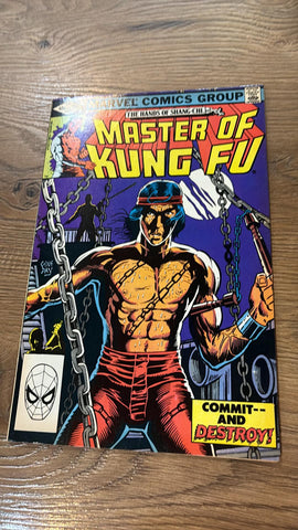 Master of Kung-Fu #112 - Marvel Comics - 1982