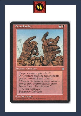 "Stonehands" x4 - Magic The Gathering Card - Ice Age - 4-Card Playset