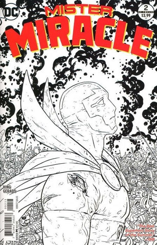 Mister Miracle #2 - DC Comics - 2018 - 3rd Print Sketch Variant