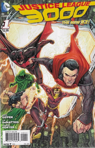 Justice League 3000 #1 - DC Comics - 2014