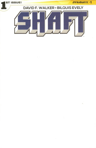 Shaft #1 - Dynamite Comics - 2014 - Blank Variant