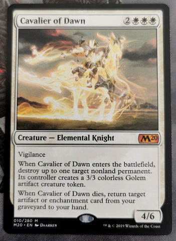 Cavalier of Dawn - MTG Magic the Gathering Card