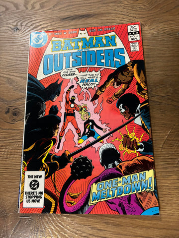 Batman and the Outsiders #4 - DC Comics - 1983