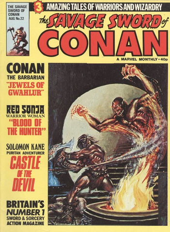 Savage Sword of Conan Magazine #22 - Marvel - 1979
