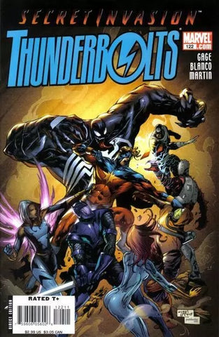 Thunderbolts #122 - Marvel Comics - 2008