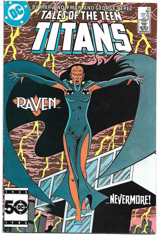 Tales of the Teen Titans #61 - DC Comics - 1986
